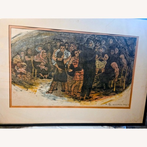 Used Richard Keys - 60's Artist Woodcuts for sale on AptDeco