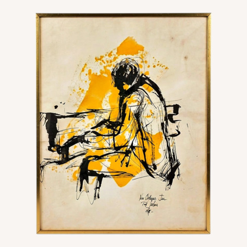 Used Ted Jaslow - Artist - Mixed Media for sale on AptDeco