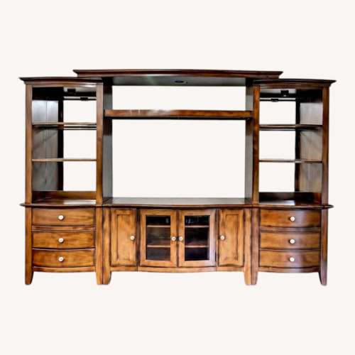 Used Adjustable TV Wall Unit With Lots of Storage for sale on AptDeco