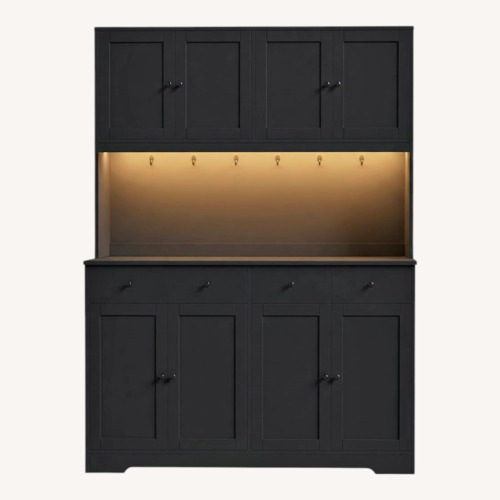 Used 72" LED Kitchen Pantry Storage Cabinet  for sale on AptDeco