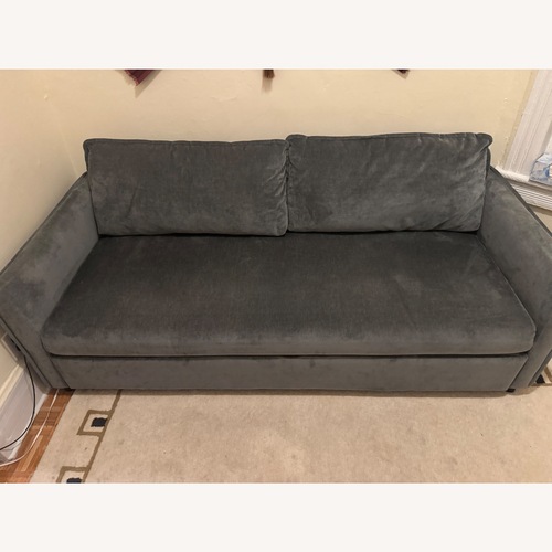Used West Elm Trundle Sleeper Sofa 82" for sale on AptDeco