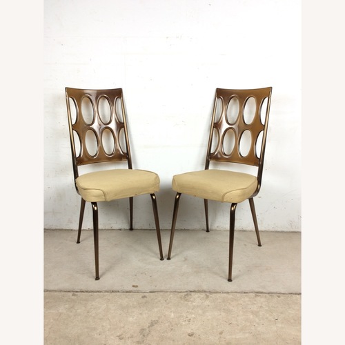 Used MCM Pair of Smoked Lucite Accent Chairs for sale on AptDeco