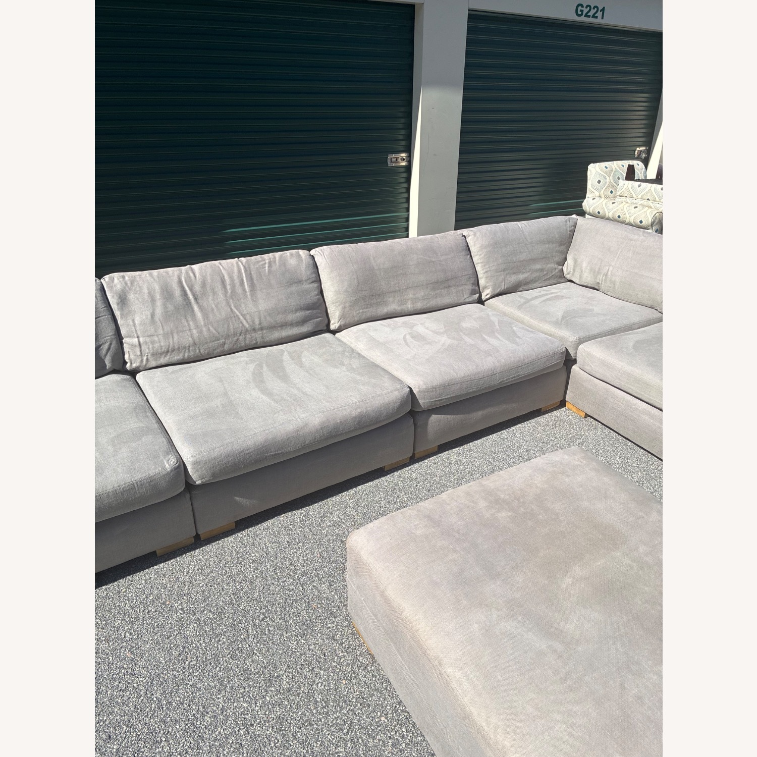 Restoration Hardware Maxwell 5 Piece Sectional - image-9