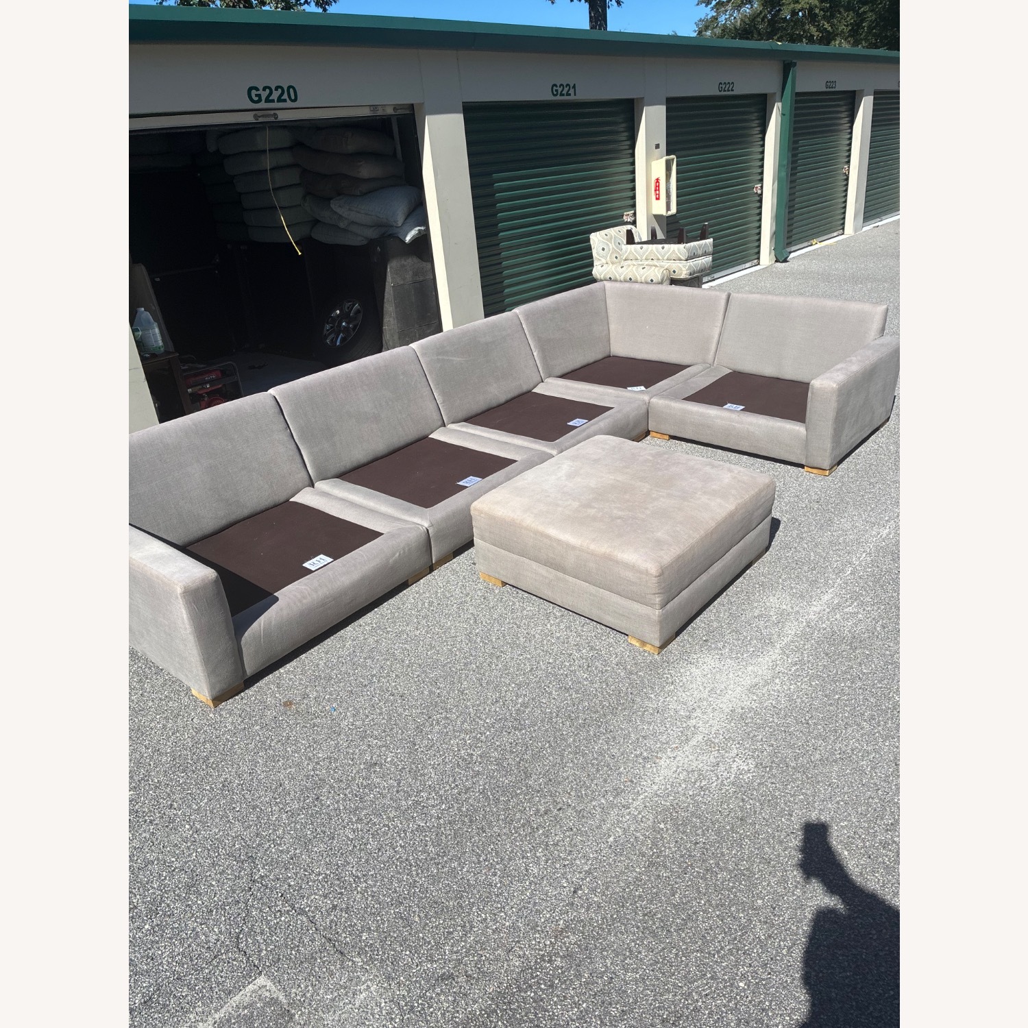 Restoration Hardware Maxwell 5 Piece Sectional - image-17