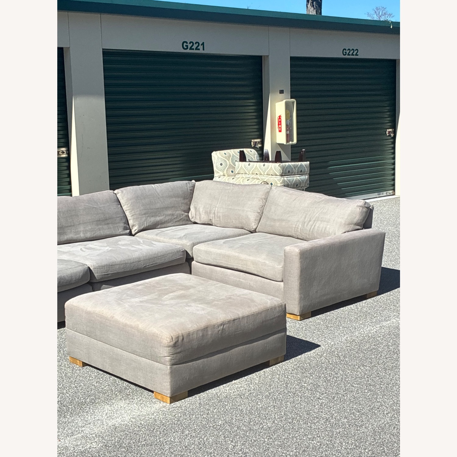 Restoration Hardware Maxwell 5 Piece Sectional - image-16