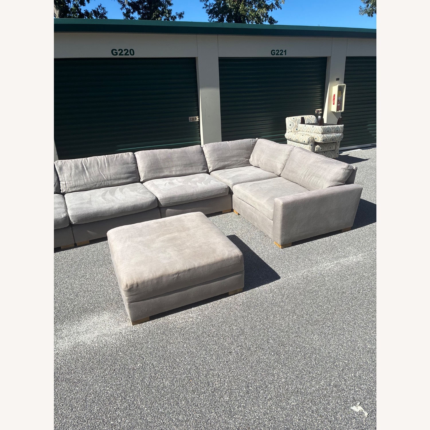 Restoration Hardware Maxwell 5 Piece Sectional - image-29