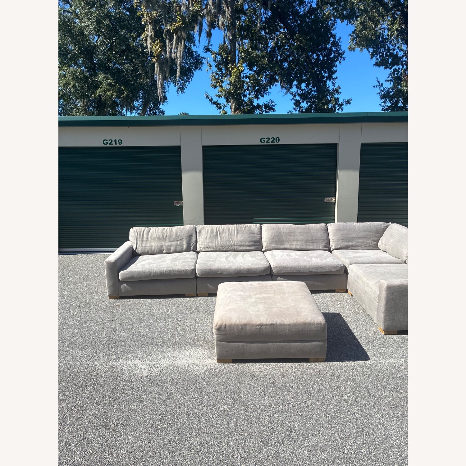 Restoration Hardware Maxwell 5 Piece Sectional - image-14