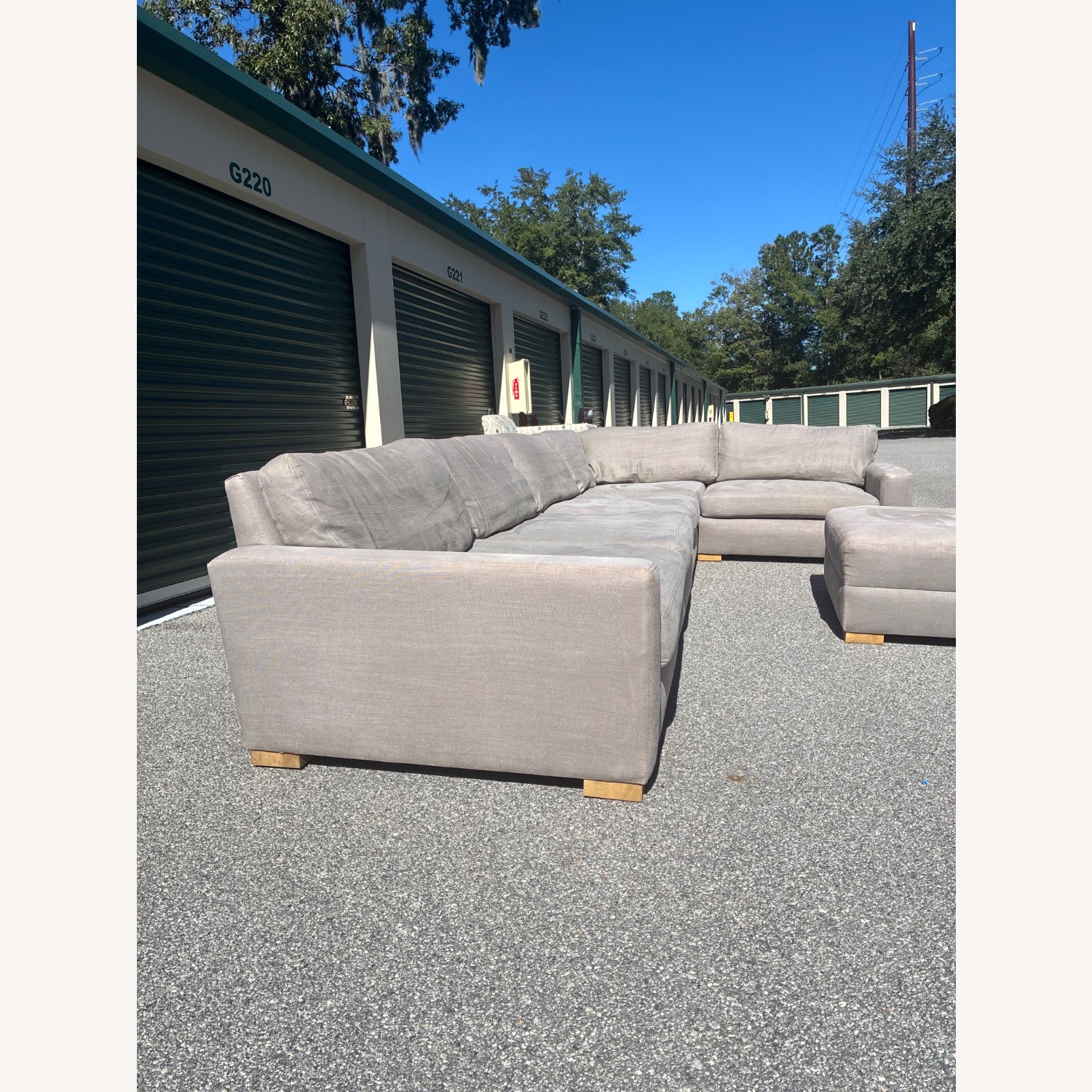 Restoration Hardware Maxwell 5 Piece Sectional - image-7