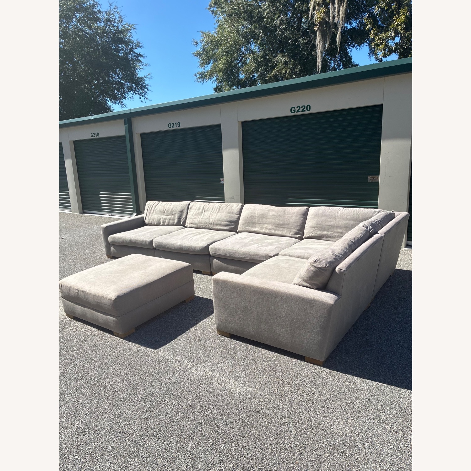 Restoration Hardware Maxwell 5 Piece Sectional - image-25