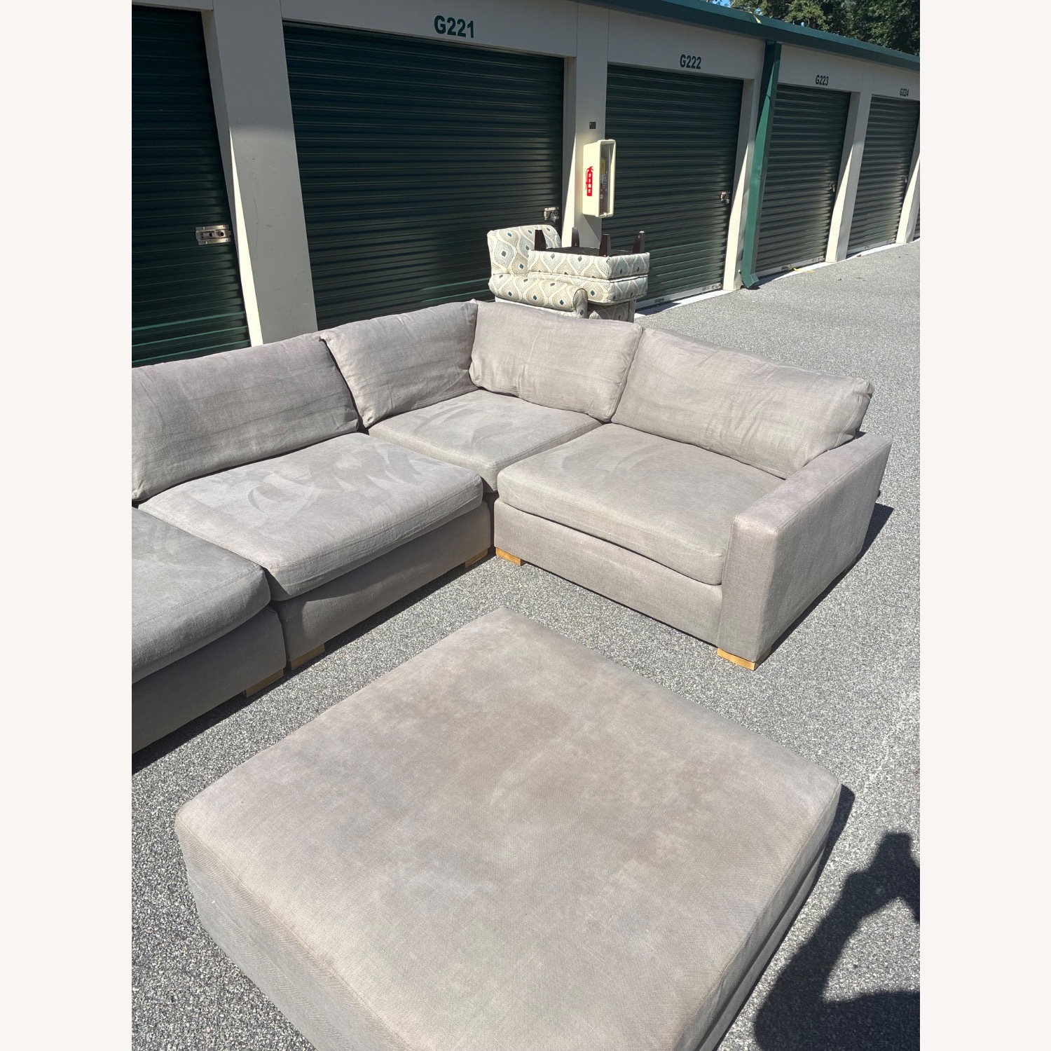 Restoration Hardware Maxwell 5 Piece Sectional - image-10