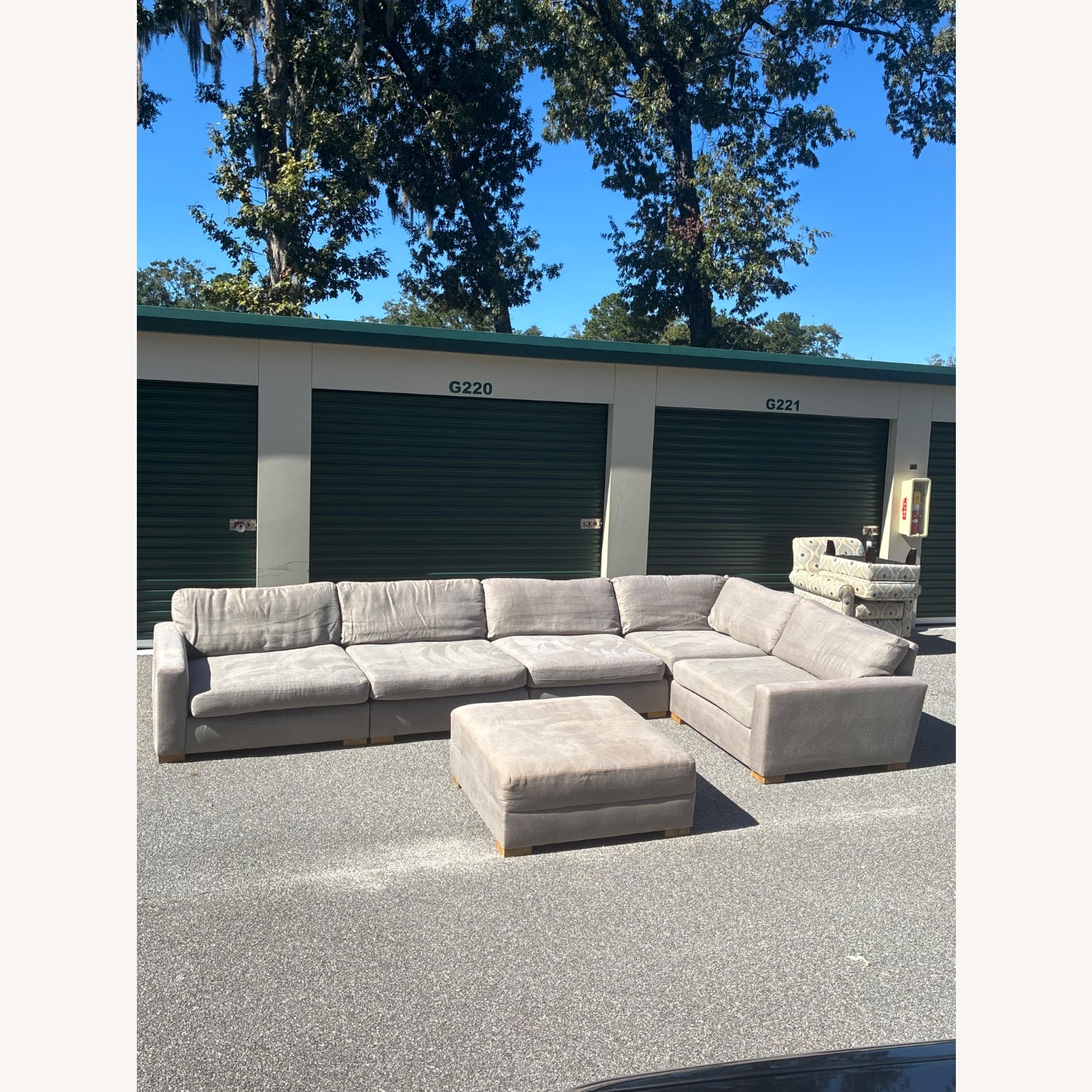 Restoration Hardware Maxwell 5 Piece Sectional - image-30