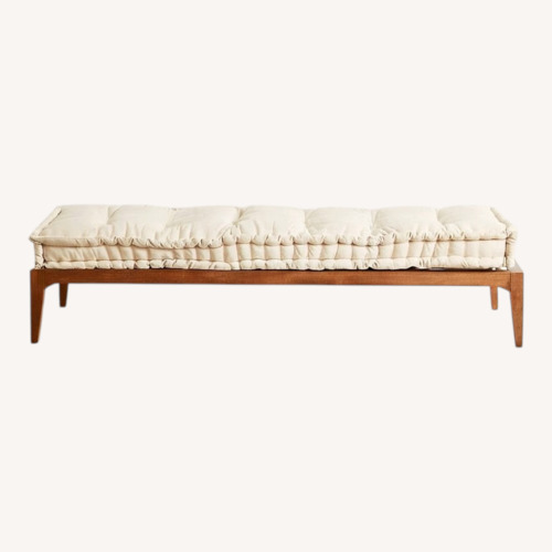 Used Urban Outfitters Hopper Dark Brown Wood Daybed for sale on AptDeco