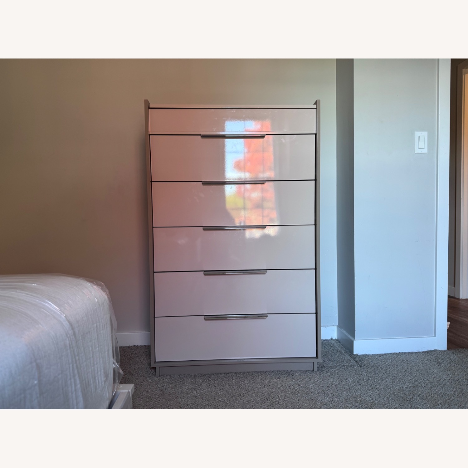Wayfair Ebern Designs Light Brown Wood Dresser - image-2