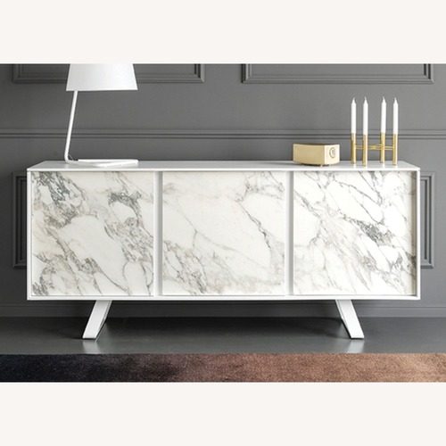 Used Calligaris Secret White Modern Sideboard for sale on AptDeco