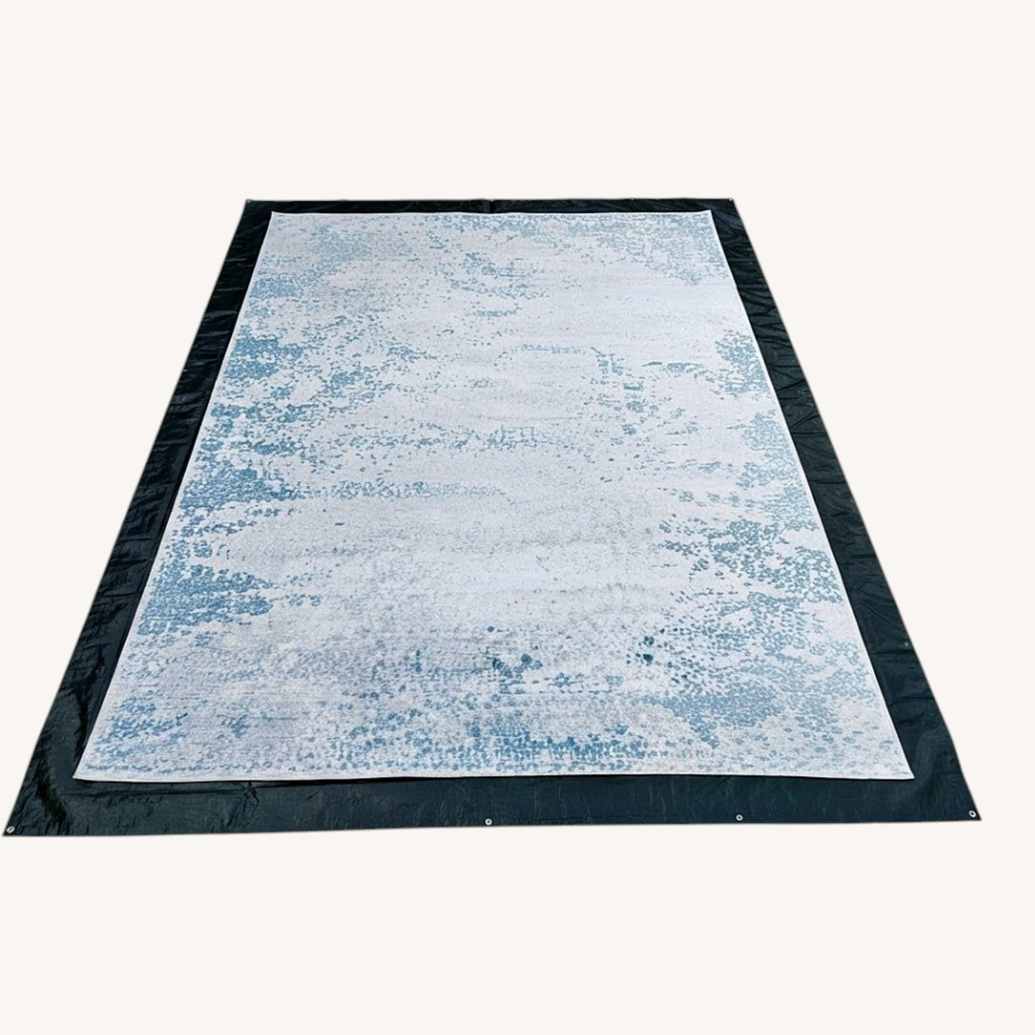 Tibetan 100k 100% Silk Area Rug 18’x 12' - image-0
