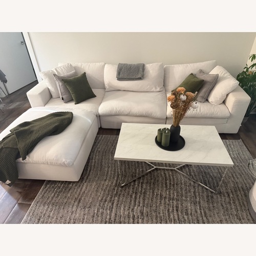 Used Meridiani White 3+ Piece Sectional for sale on AptDeco