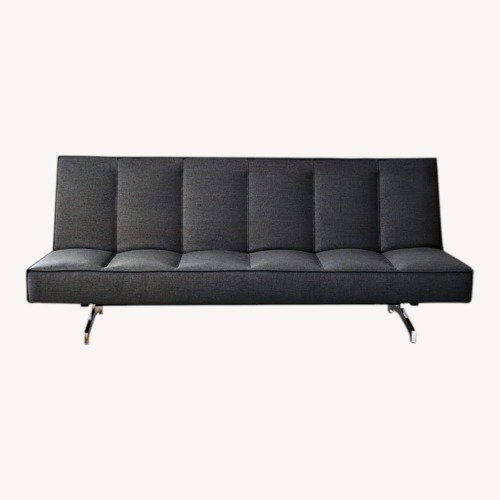 Used CB2 Dark Gray Futon for sale on AptDeco