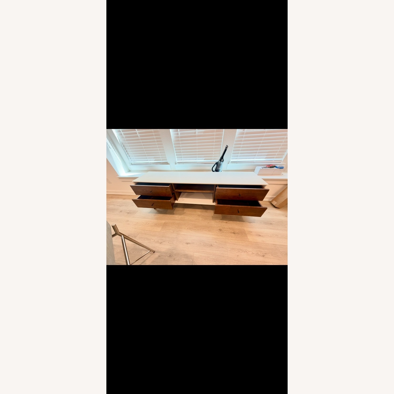 Mid & Mod 71" Mid-Century Modern TV Stand - image-2