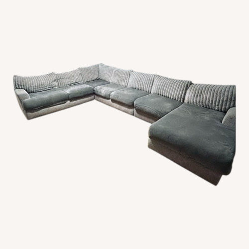 Used Gray 3 Piece Secional for sale on AptDeco