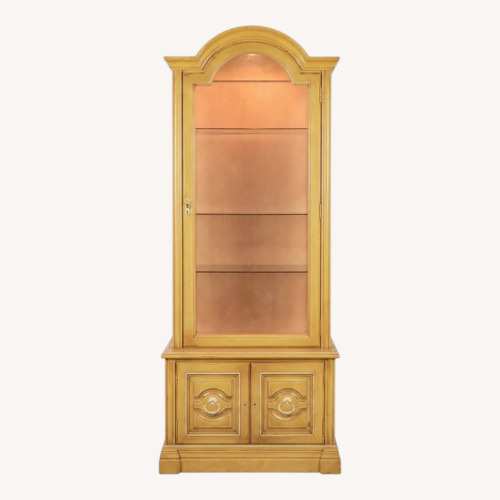 Used Vintage/Antique Finds Light Brown Wood Bookcase for sale on AptDeco