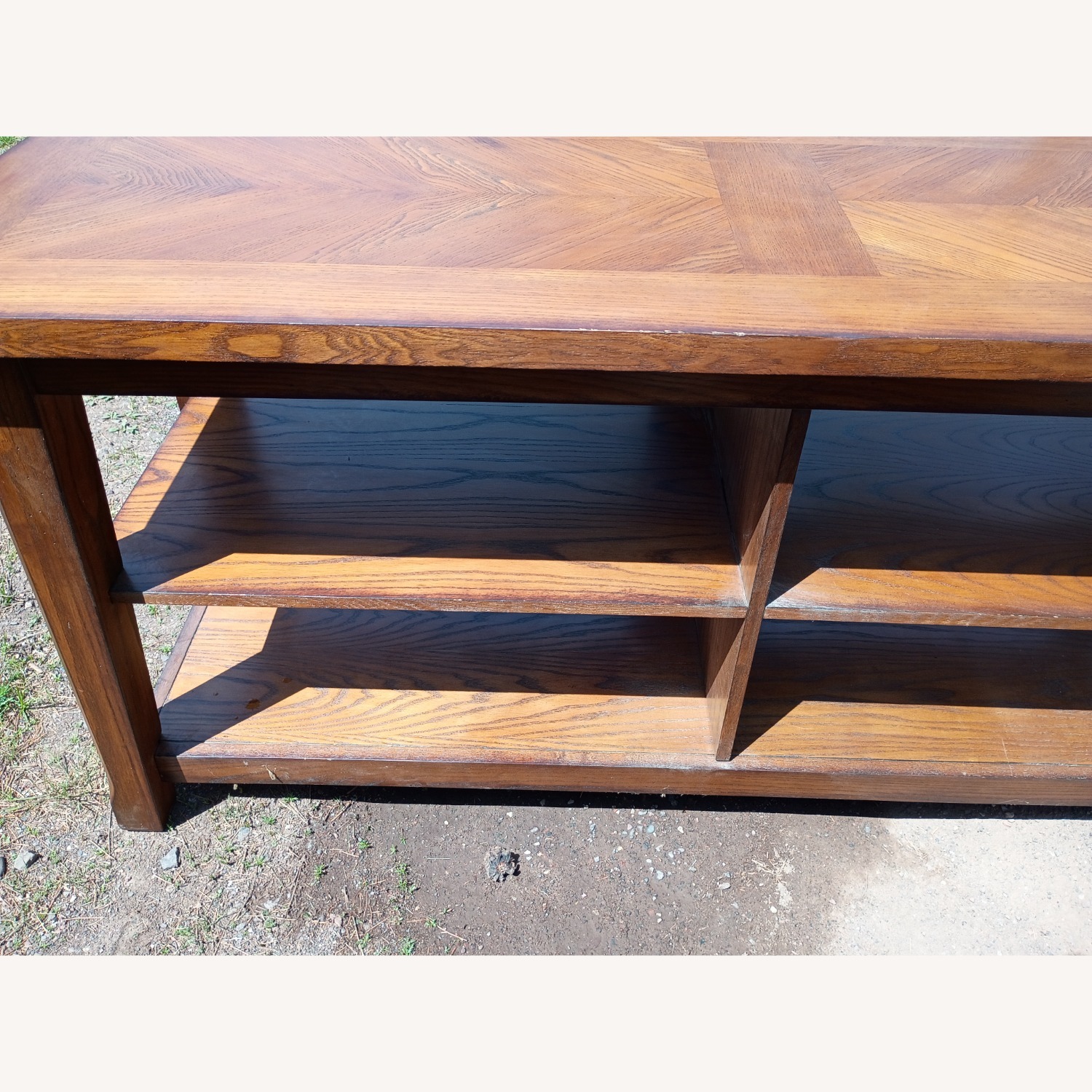 Vintage/Antique Wooden Entertainment Center  - image-2