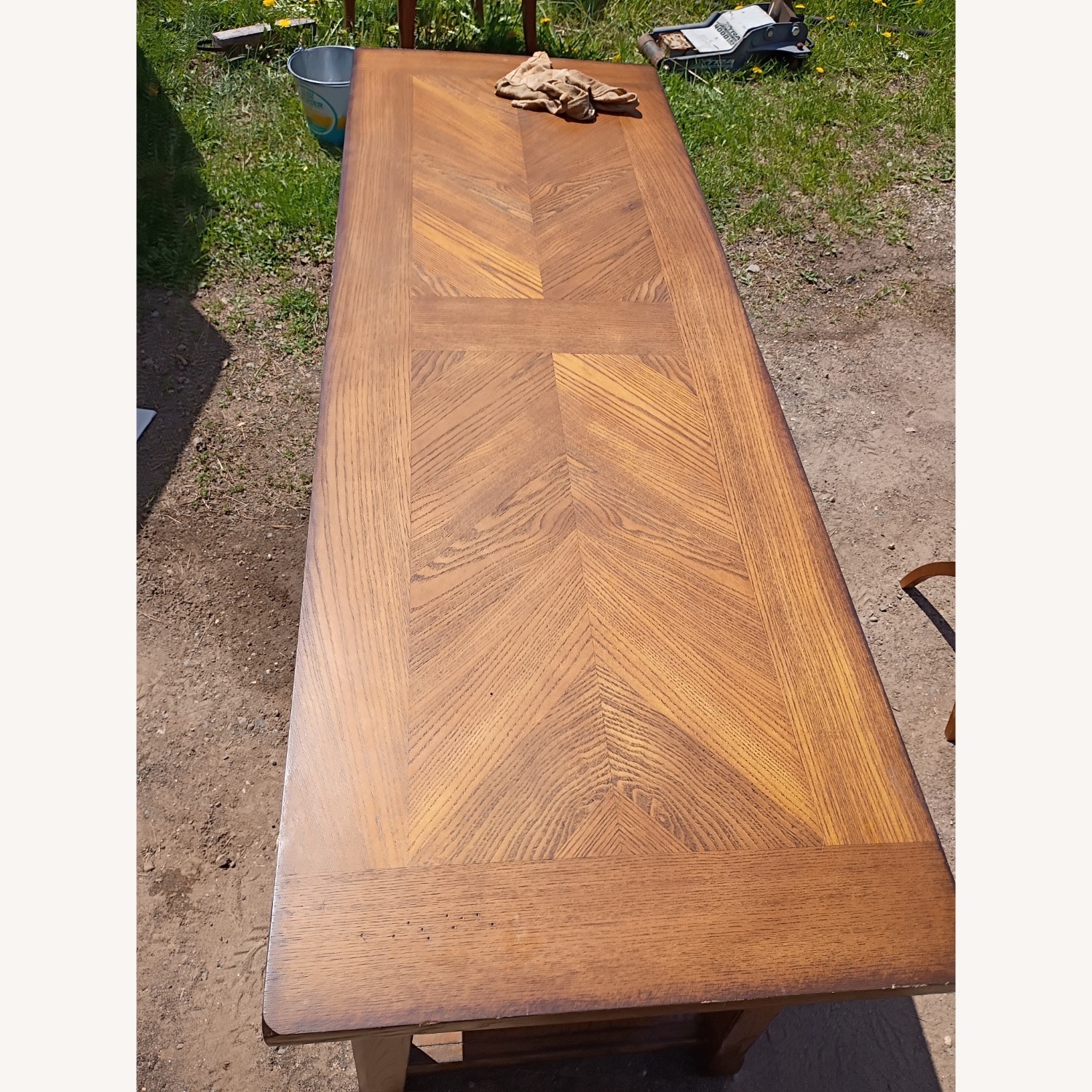 Vintage/Antique Wooden Entertainment Center  - image-4
