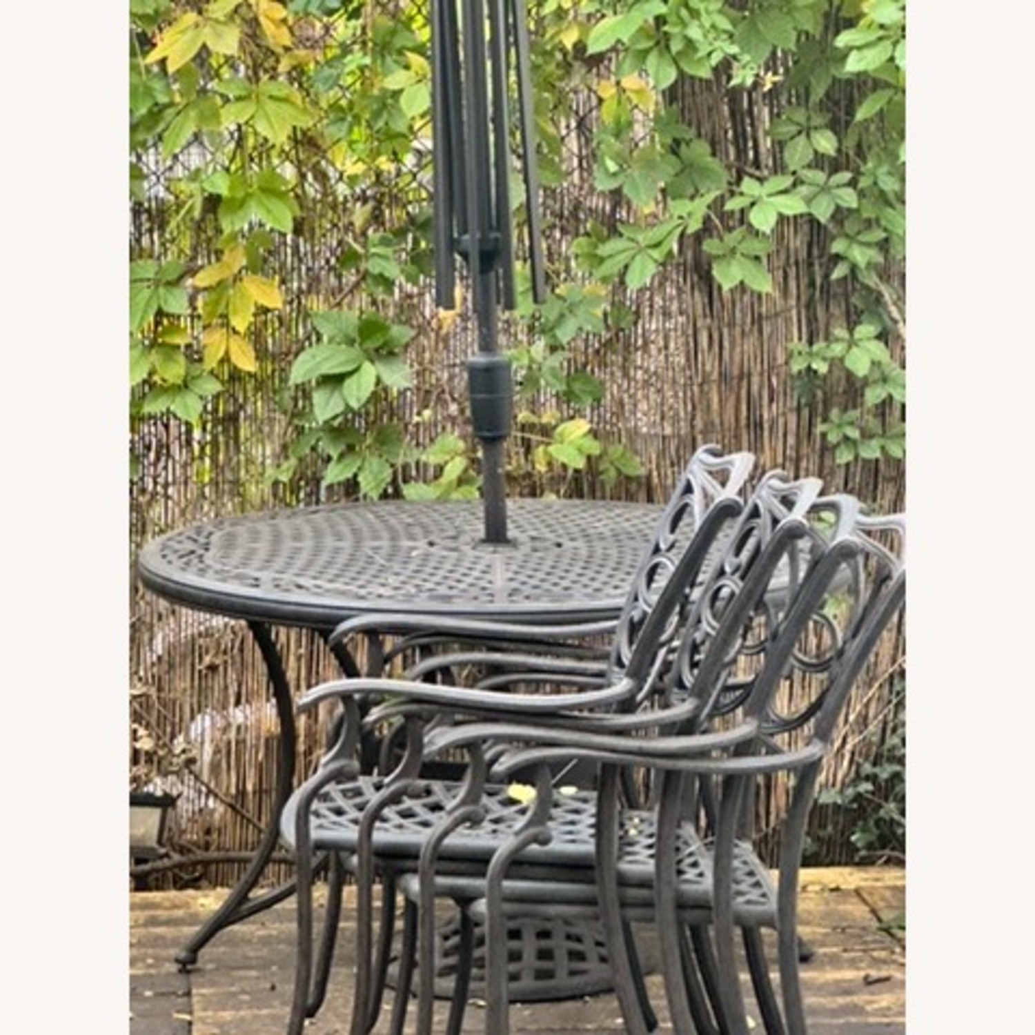 Macy’s 6-Piece Cast Aluminum Patio Dining Set - image-1