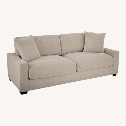 Used Bob's Discount Furniture Natural 3+ Seater Sofa for sale on AptDeco