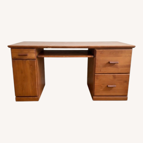 Used Cherry-wood Home Office Desk for sale on AptDeco