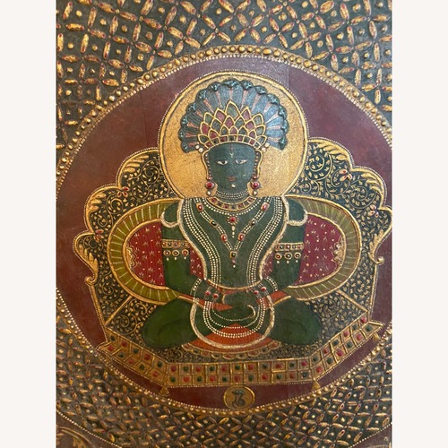 Used Vintage/Antique Wooden Asian Wall Art for sale on AptDeco
