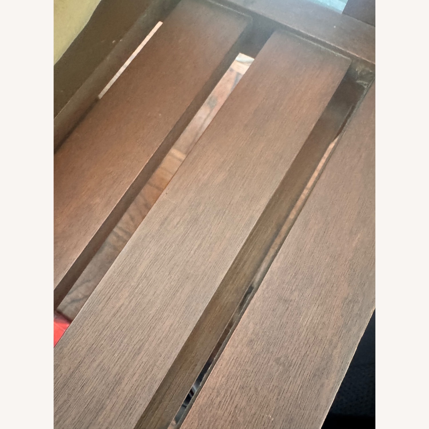 Crate & Barrel Solid Wood Outdoor Bench & 2 Chairs - image-4