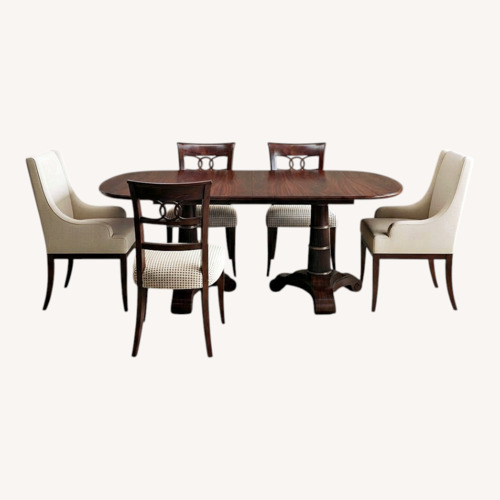 Used Thomas Pheasant for Baker Mahogany Dining Set for sale on AptDeco