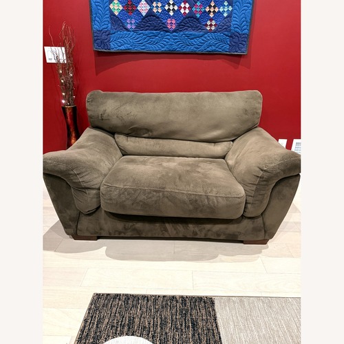 Used Chair and a Half W Ottoman for sale on AptDeco