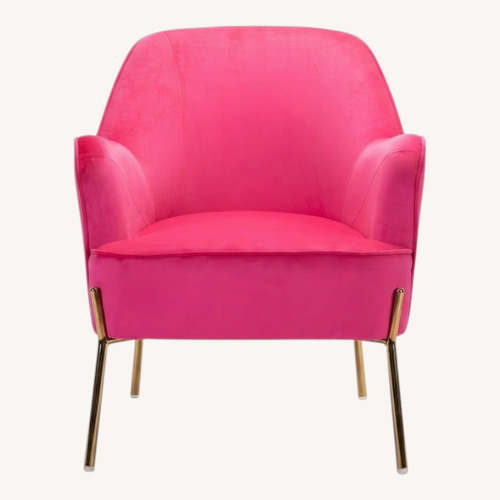 Used Nora Accent Velvet Chair by Jayden Creation for sale on AptDeco