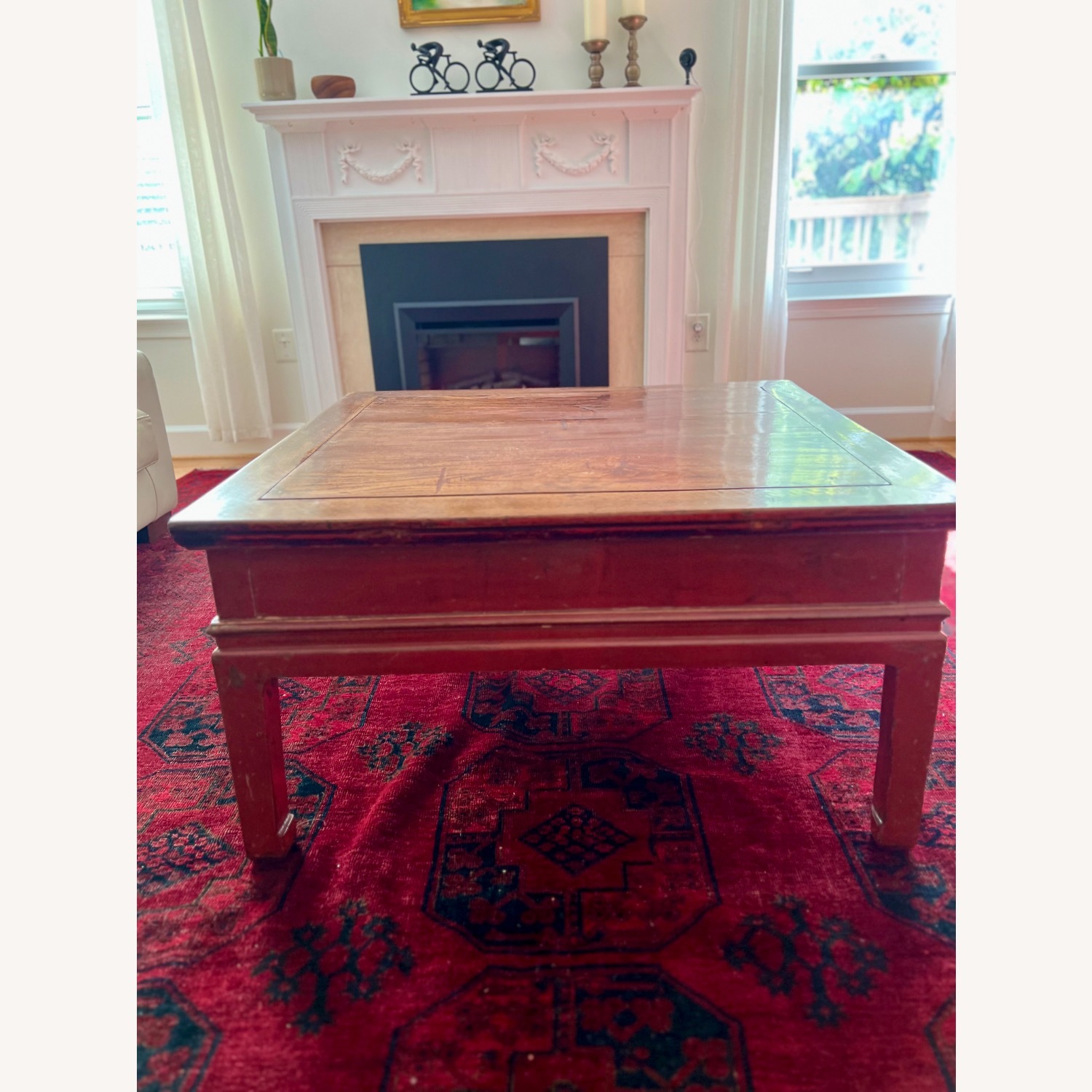 Vintage/Antique Finds Wood Coffee Table - image-3