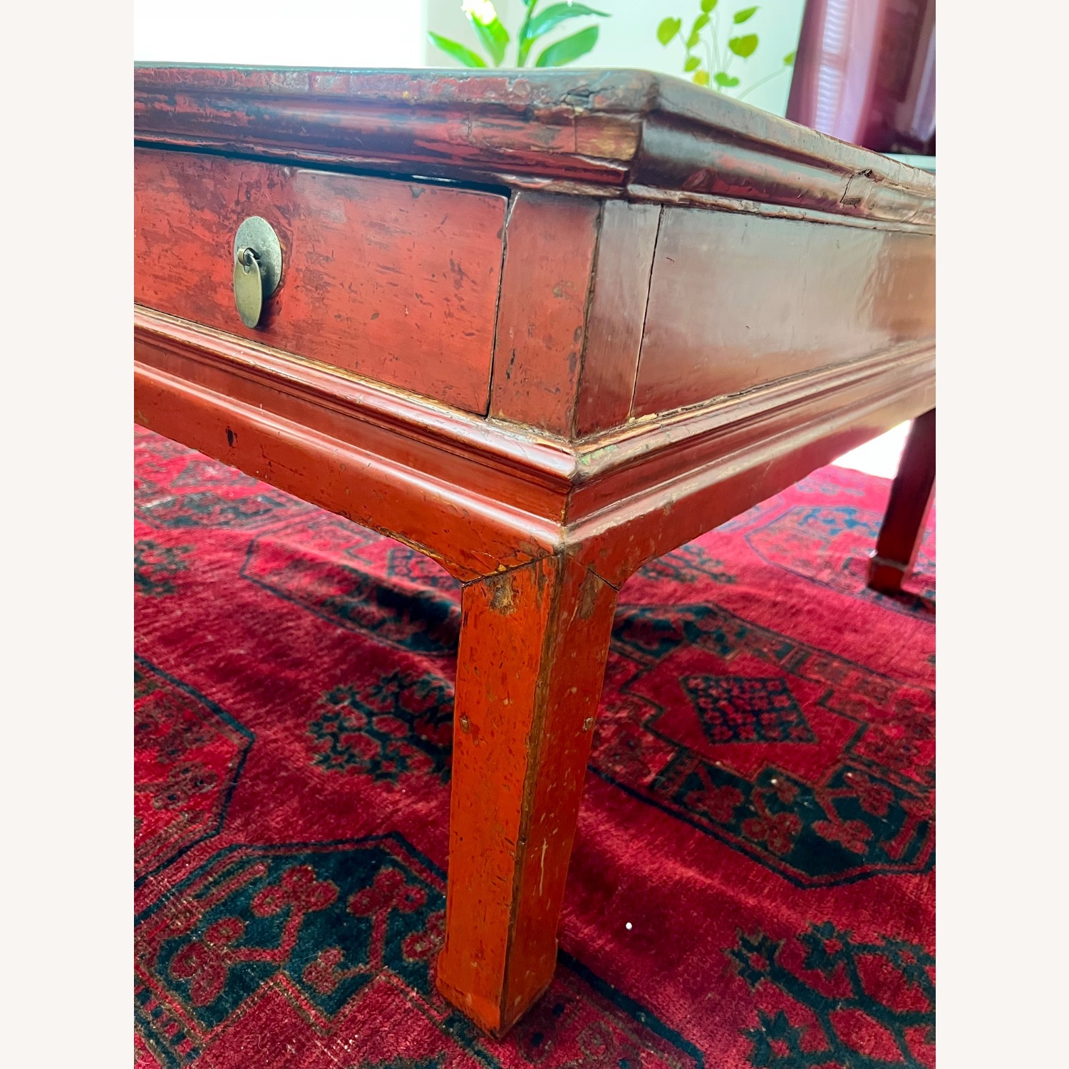Vintage/Antique Finds Wood Coffee Table - image-5