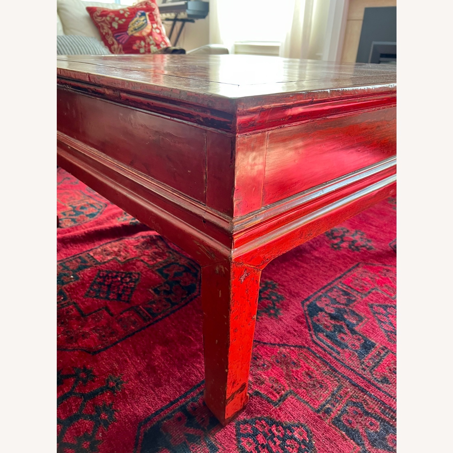 Vintage/Antique Finds Wood Coffee Table - image-7