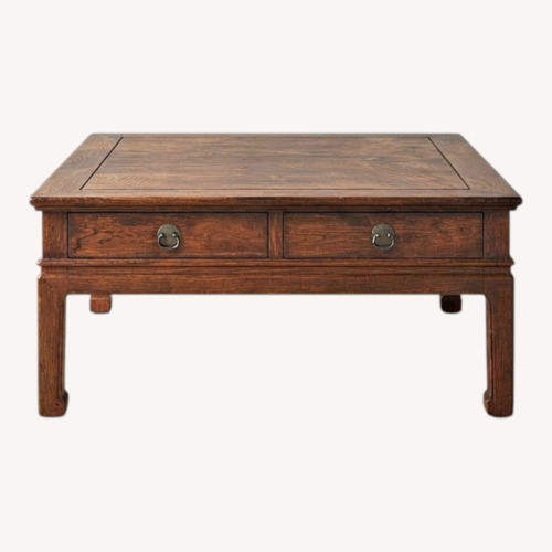 Used Vintage/Antique Finds Wood Coffee Table for sale on AptDeco