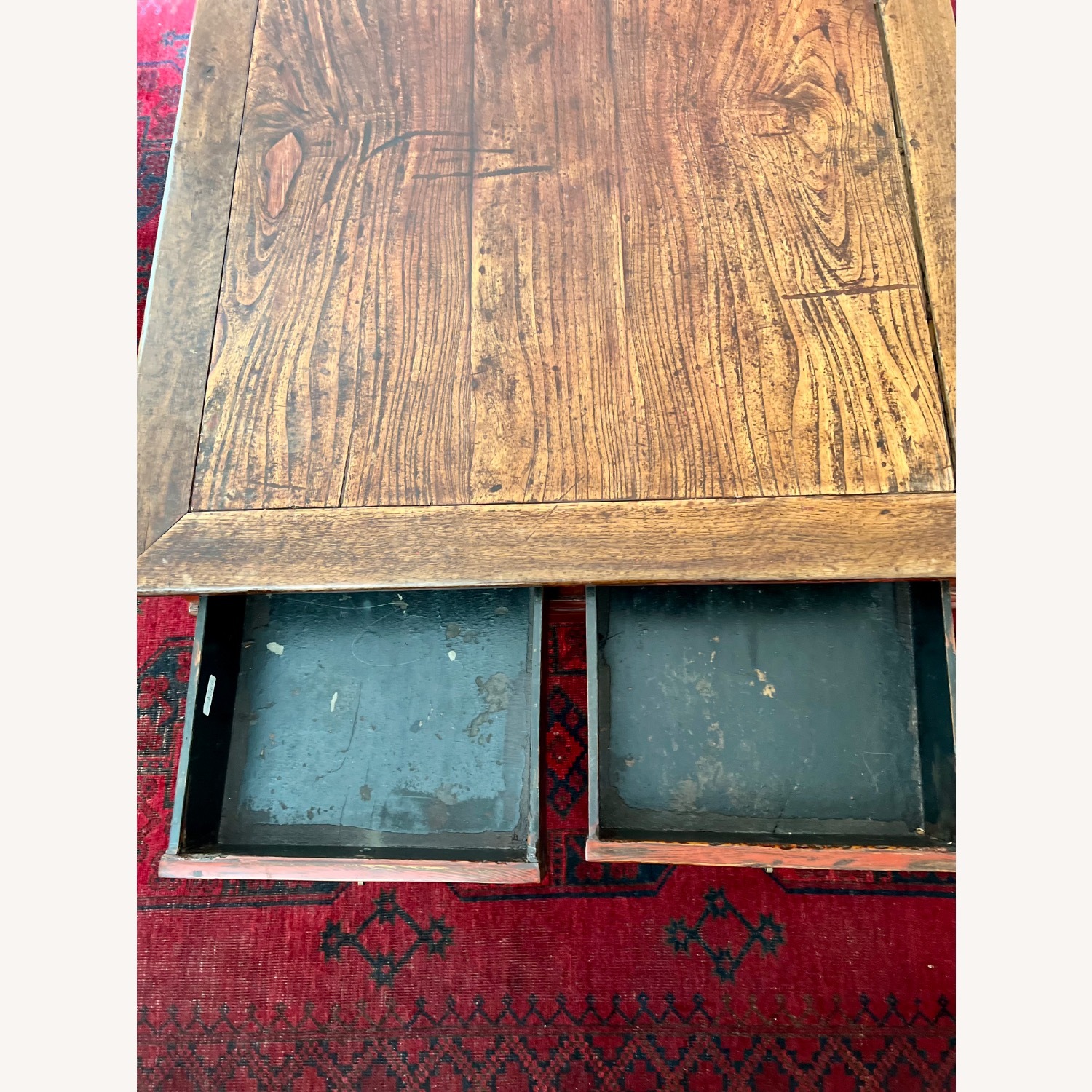 Vintage/Antique Finds Wood Coffee Table - image-9
