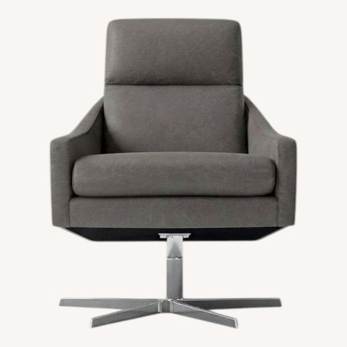 Used  West Elm Leather Austin Chairs Set 2 for sale on AptDeco