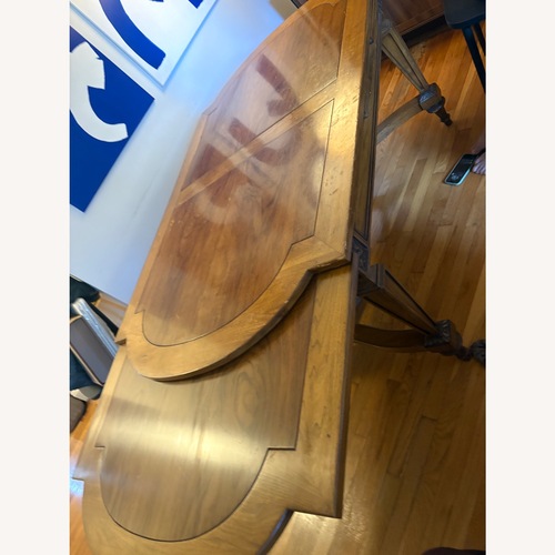 Used Antique Extendable Wooden Dining Table for sale on AptDeco