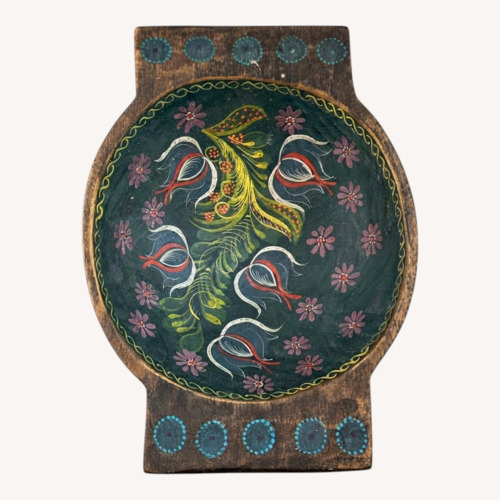 Used Vintage/Antique Wood Decorative Bowl for sale on AptDeco