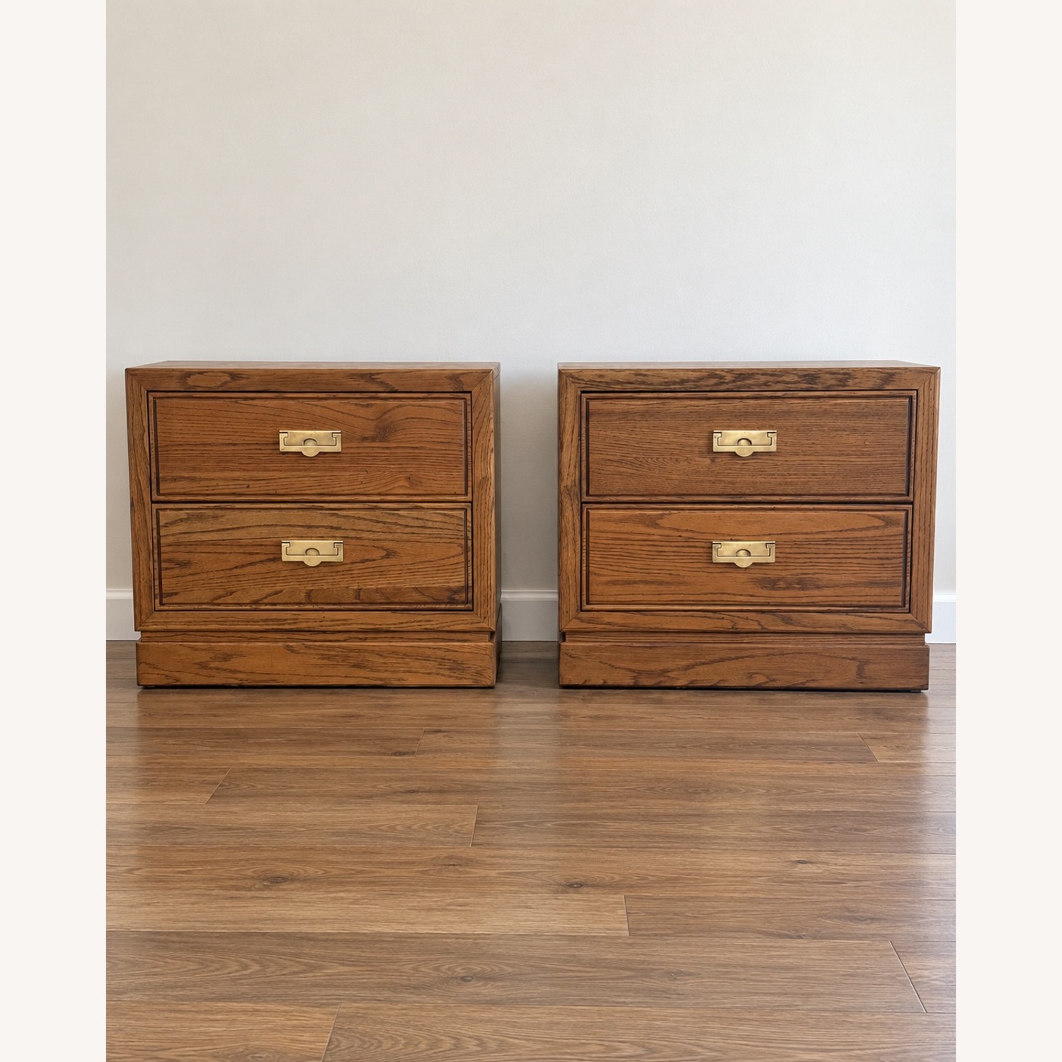 Vintage Thomasville Campaign Nightstands - image-2