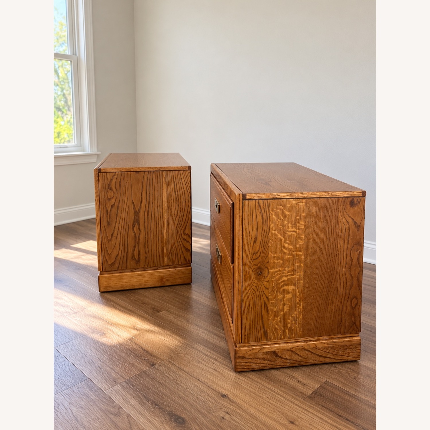 Vintage Thomasville Campaign Nightstands - image-8