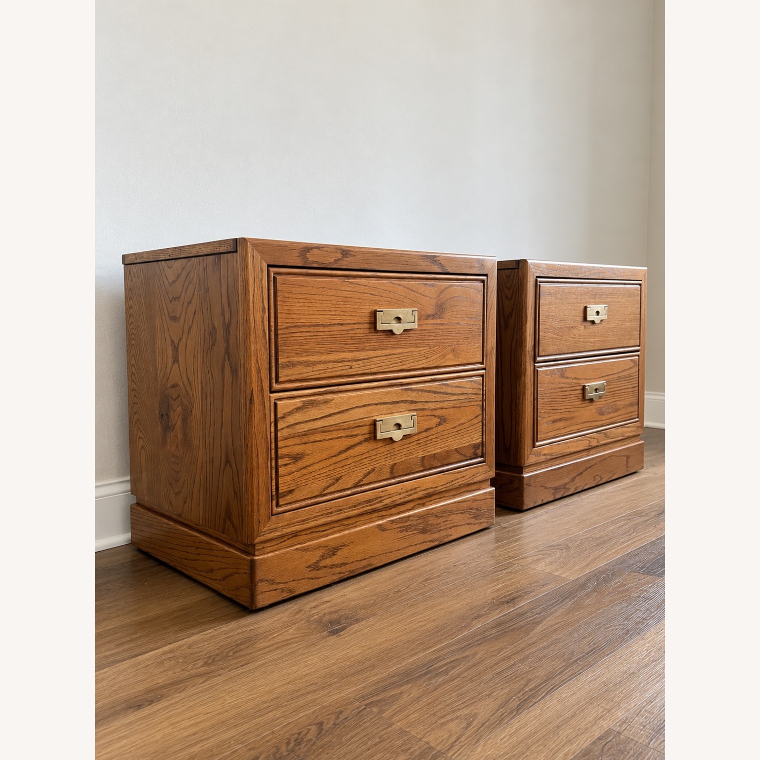 Vintage Thomasville Campaign Nightstands - image-3