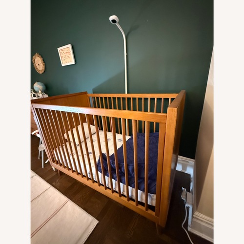 Used West Elm x Pbk Mid-Century Convertible Crib for sale on AptDeco