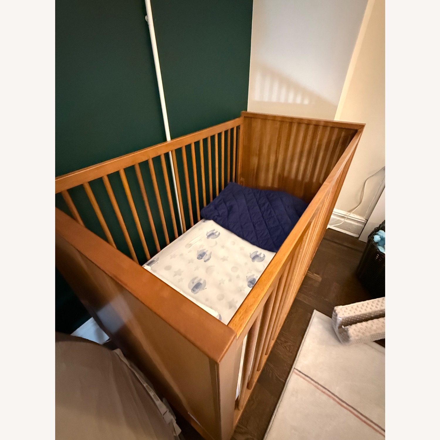 West Elm x Pbk Mid-Century Convertible Crib - image-3
