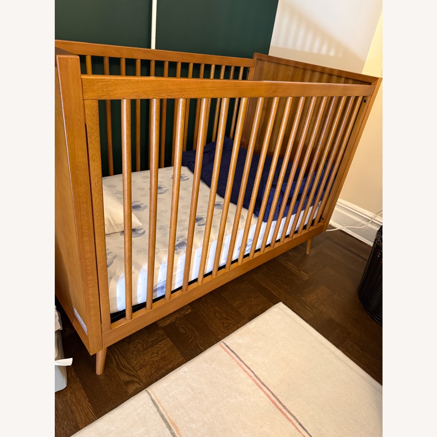 West Elm x Pbk Mid-Century Convertible Crib - image-5