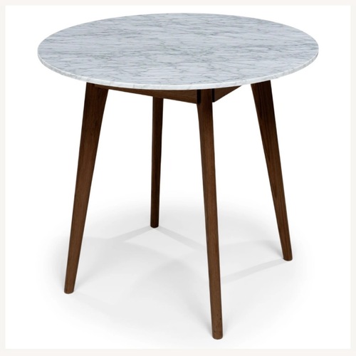 Used Article Mara Marble and Wood Dining Table for sale on AptDeco