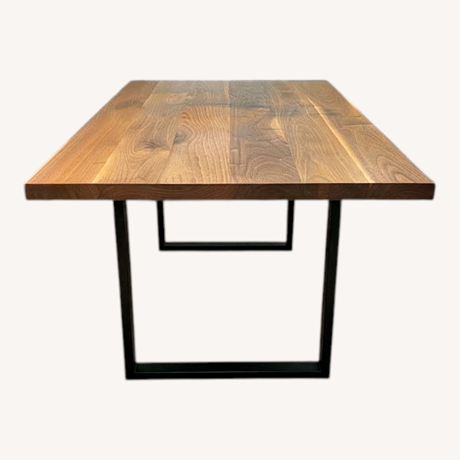 Handmade Dining Room Table W Live Edge Bench - image-0